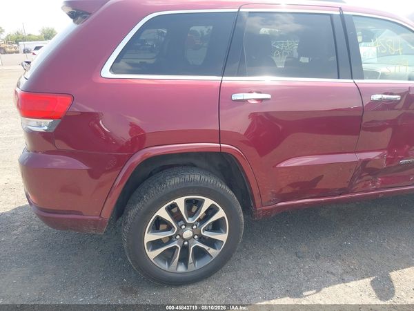 2017 JEEP GRAND CHEROKEE OVERLAND