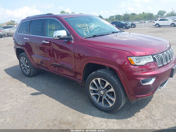 2017 JEEP GRAND CHEROKEE OVERLAND