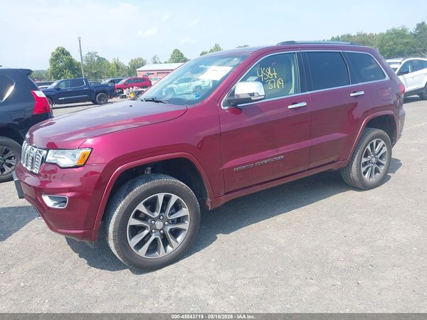 2017 JEEP GRAND CHEROKEE OVERLAND