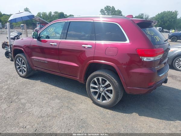 2017 JEEP GRAND CHEROKEE OVERLAND