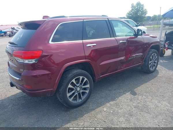 2017 JEEP GRAND CHEROKEE OVERLAND