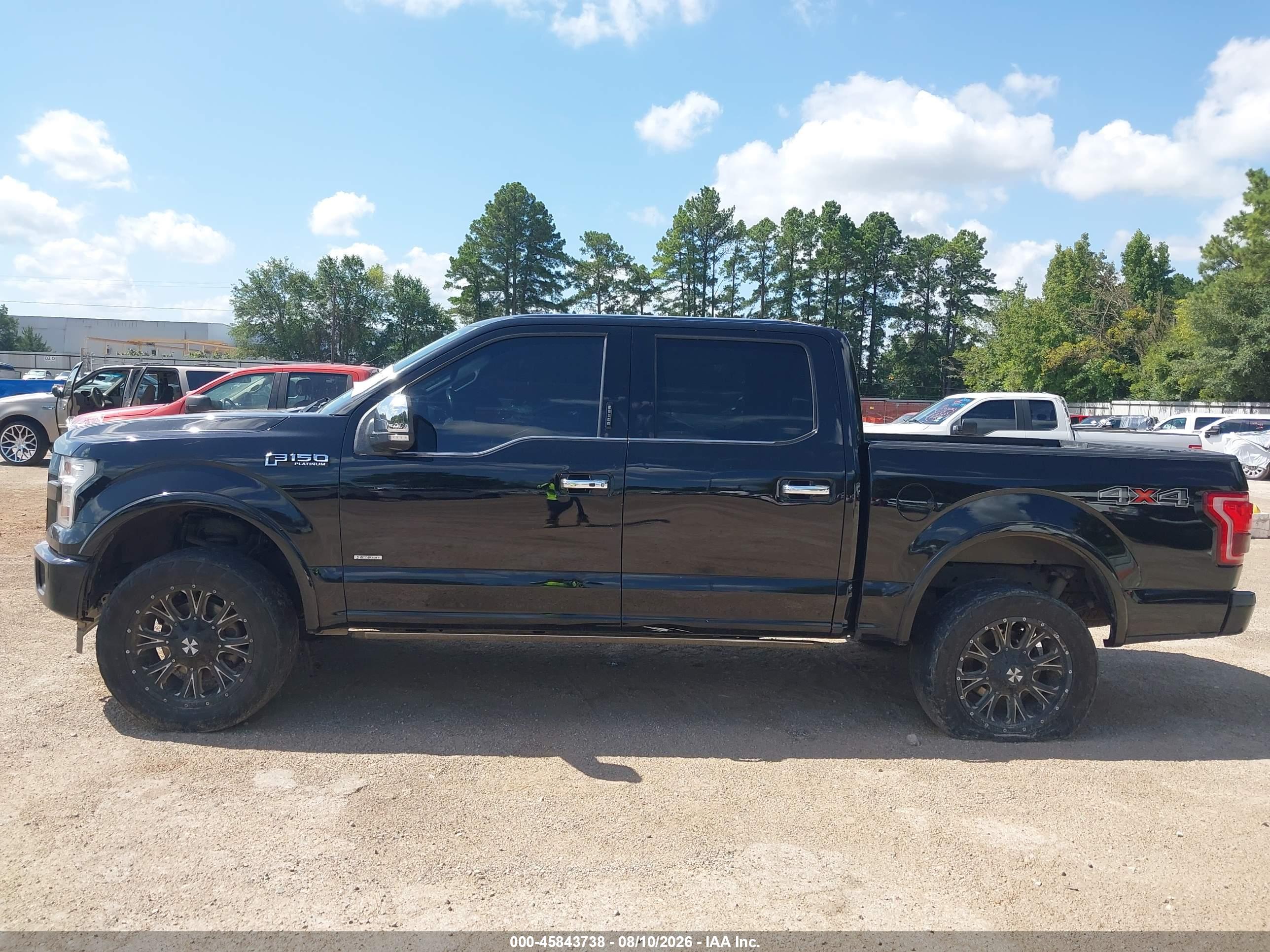 2017 FORD F-150 PLATINUM