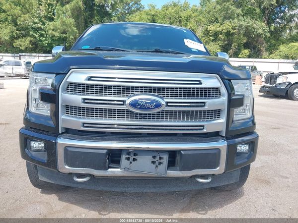 2017 FORD F-150 PLATINUM