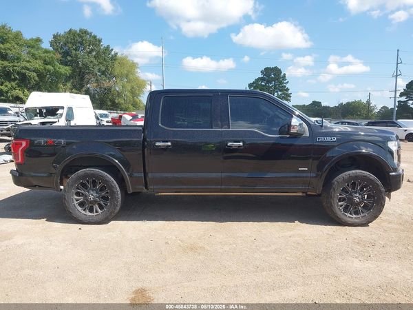 2017 FORD F-150 PLATINUM