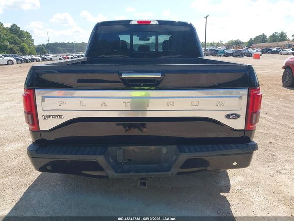 2017 FORD F-150 PLATINUM
