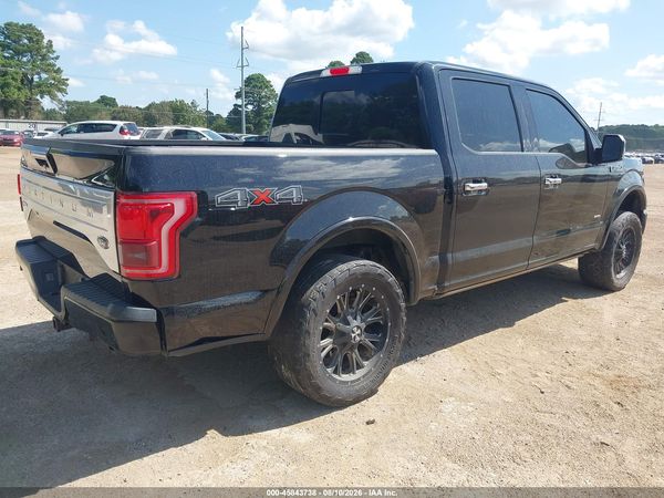 2017 FORD F-150 PLATINUM