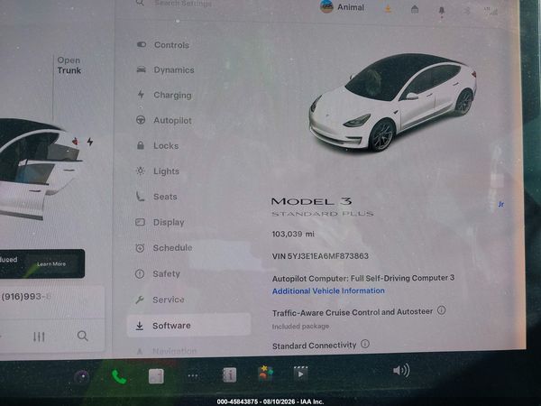 2021 TESLA MODEL 3