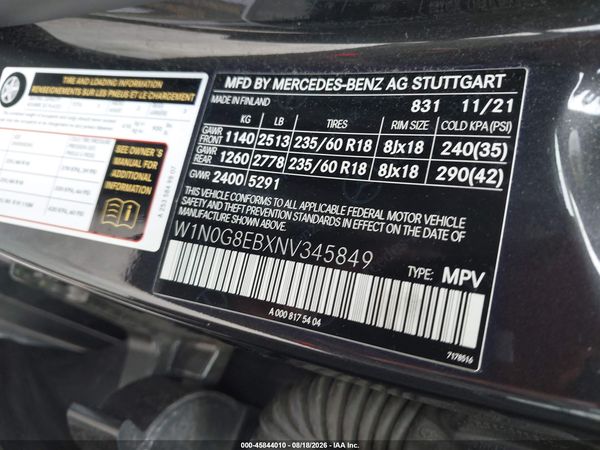 2022 MERCEDES-BENZ GLC 300 4MATIC SUV