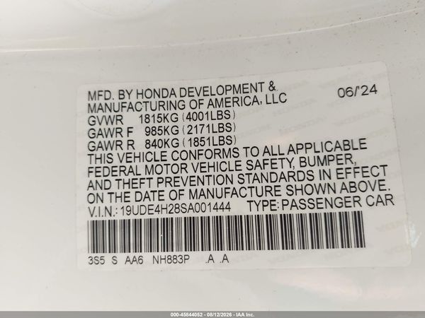 2025 ACURA INTEGRA BASE