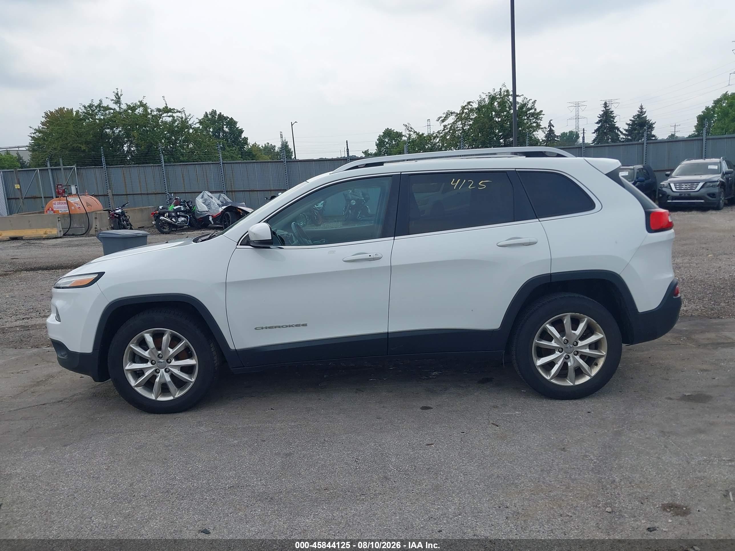 2016 JEEP CHEROKEE LIMITED