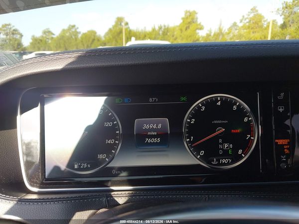 2016 MERCEDES-BENZ S 550 S550