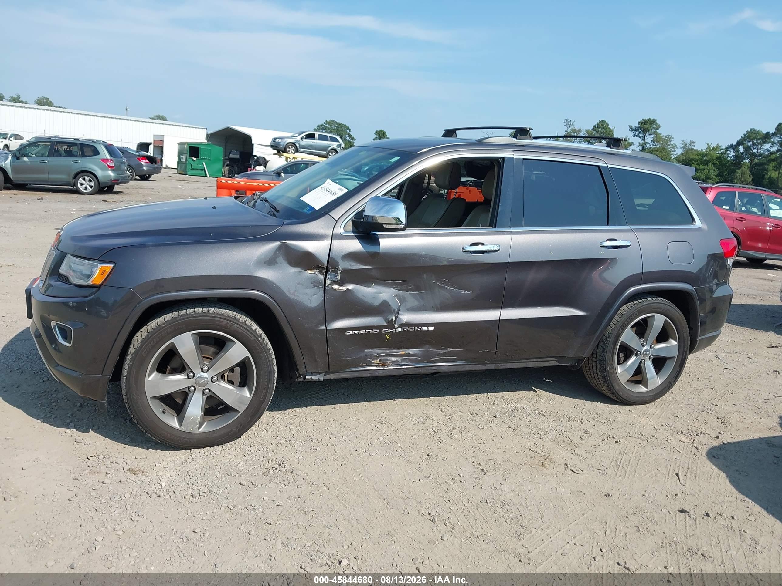 2016 JEEP GRAND CHEROKEE OVERLAND