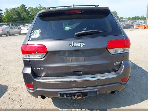 2016 JEEP GRAND CHEROKEE OVERLAND