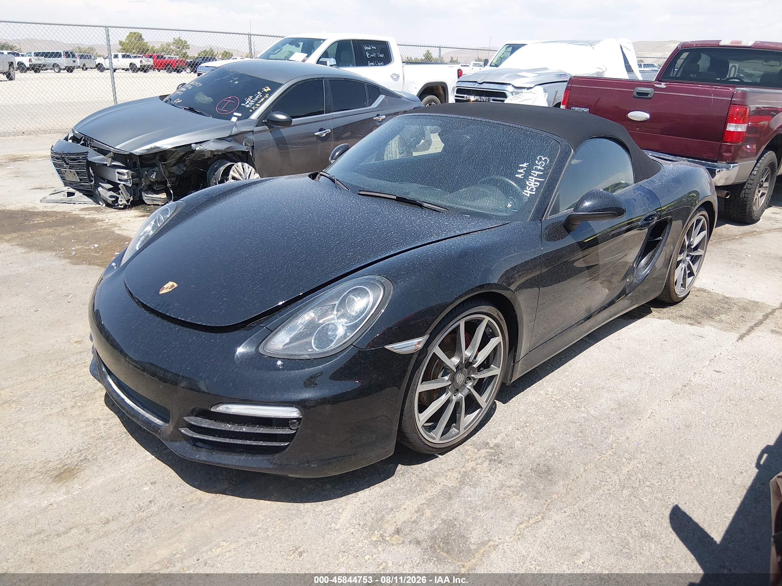 2016 PORSCHE BOXSTER BLACK EDITION