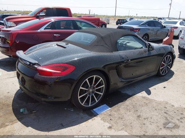 2016 PORSCHE BOXSTER BLACK EDITION