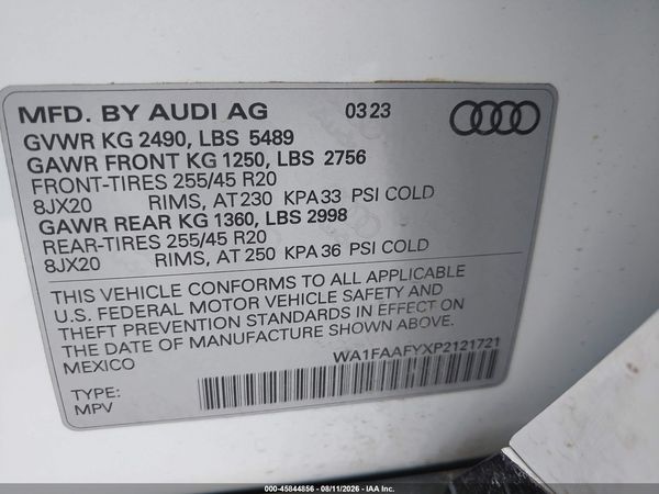 2023 AUDI Q5