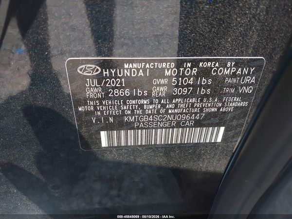 2022 GENESIS G80 2.5T RWD