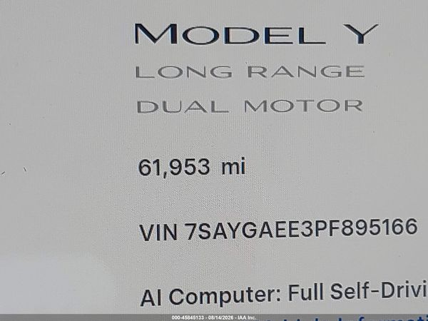 2023 TESLA MODEL Y