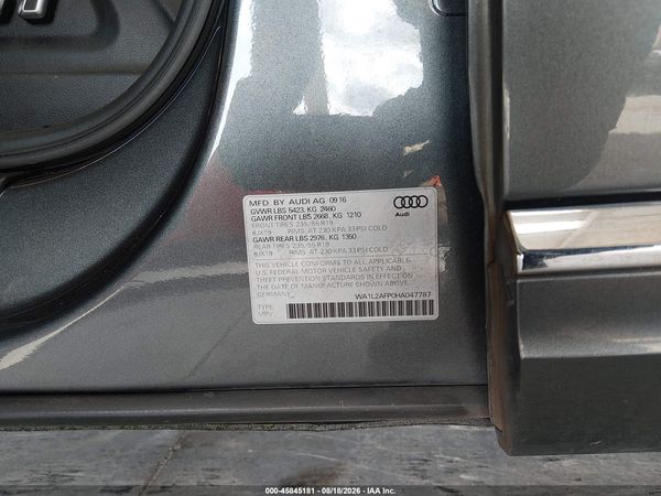 2017 AUDI Q5 2.0T PREMIUM