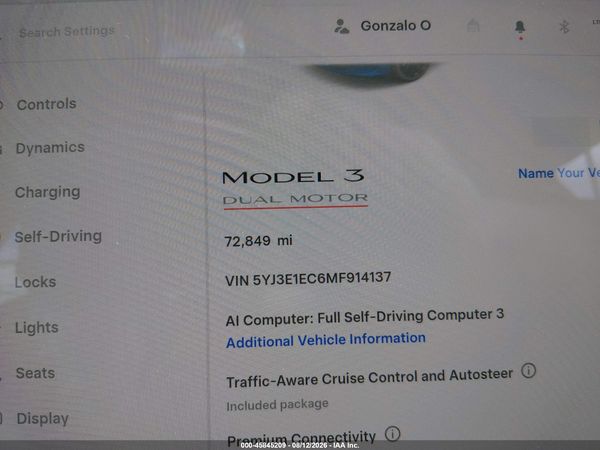 2021 TESLA MODEL 3