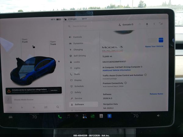 2021 TESLA MODEL 3
