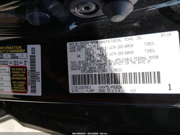 2024 TOYOTA TUNDRA SR5