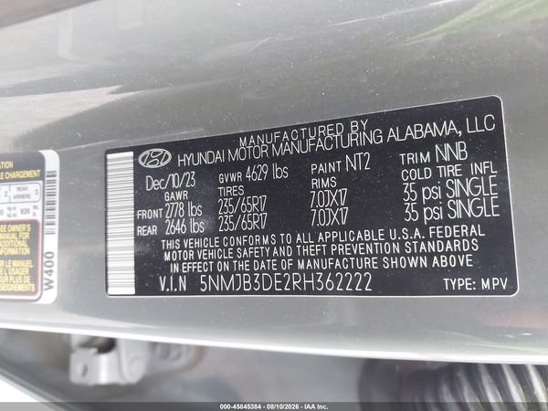 2024 HYUNDAI TUCSON SEL