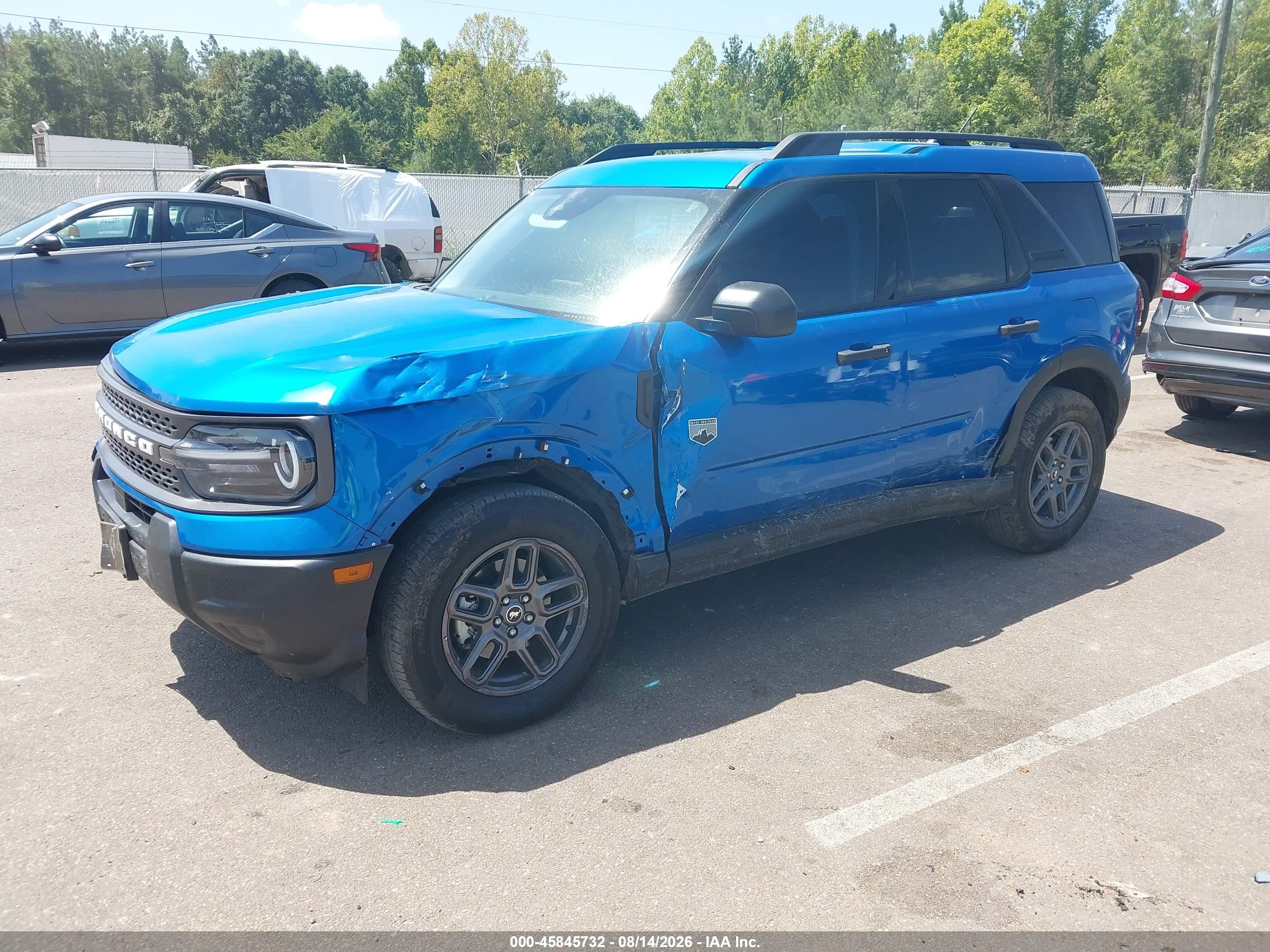 2025 FORD BRONCO SPORT BIG BEND — I2