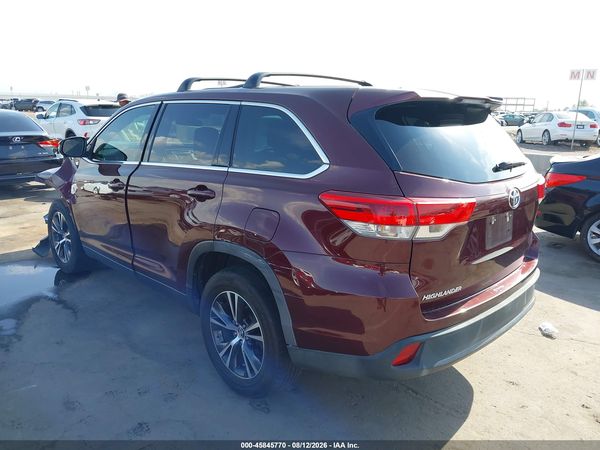 2019 TOYOTA HIGHLANDER LE — I3