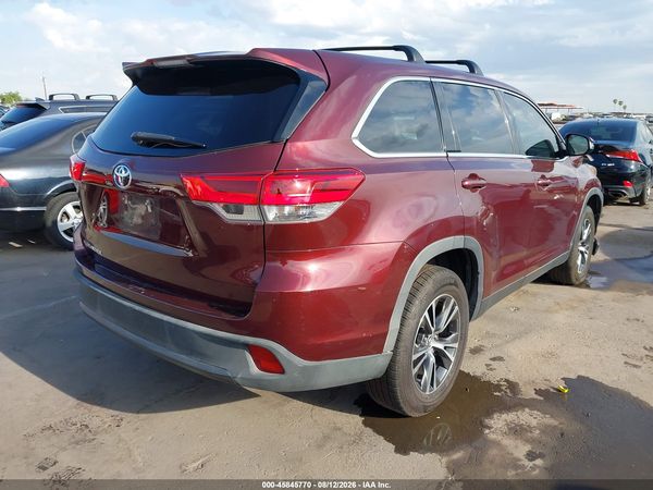 2019 TOYOTA HIGHLANDER — I4