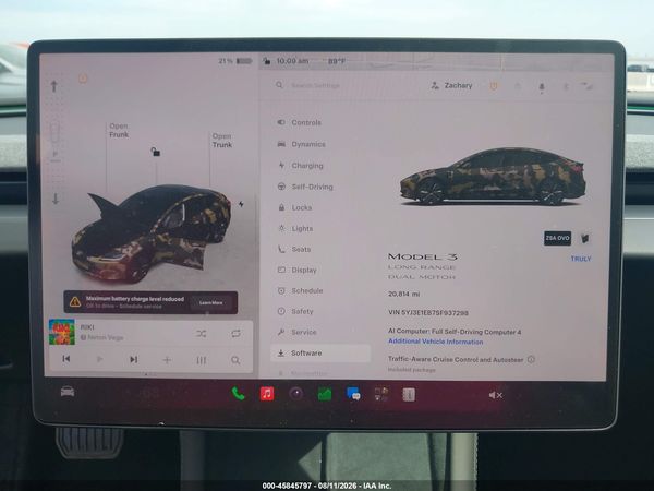2025 TESLA MODEL 3