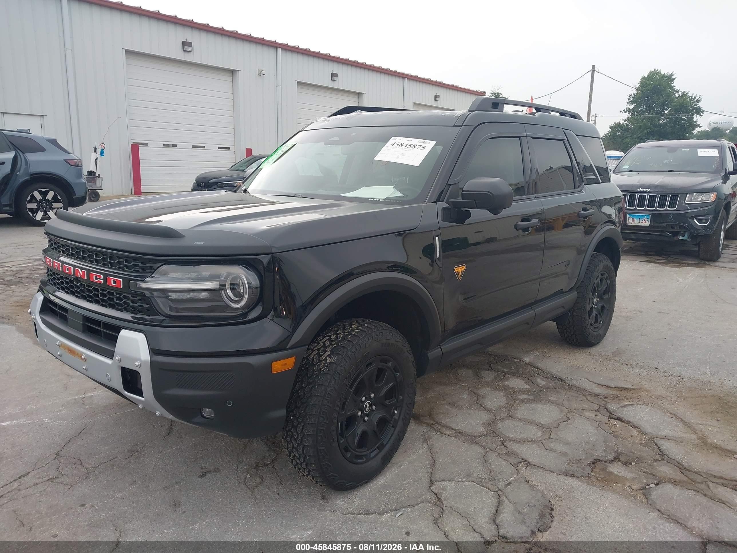 2025 FORD BRONCO SPORT BADLANDS — I2