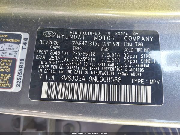 2021 HYUNDAI TUCSON SEL