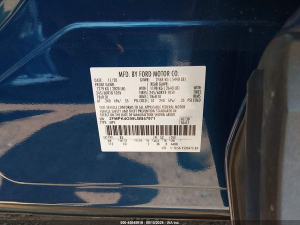 2020 FORD EDGE SE