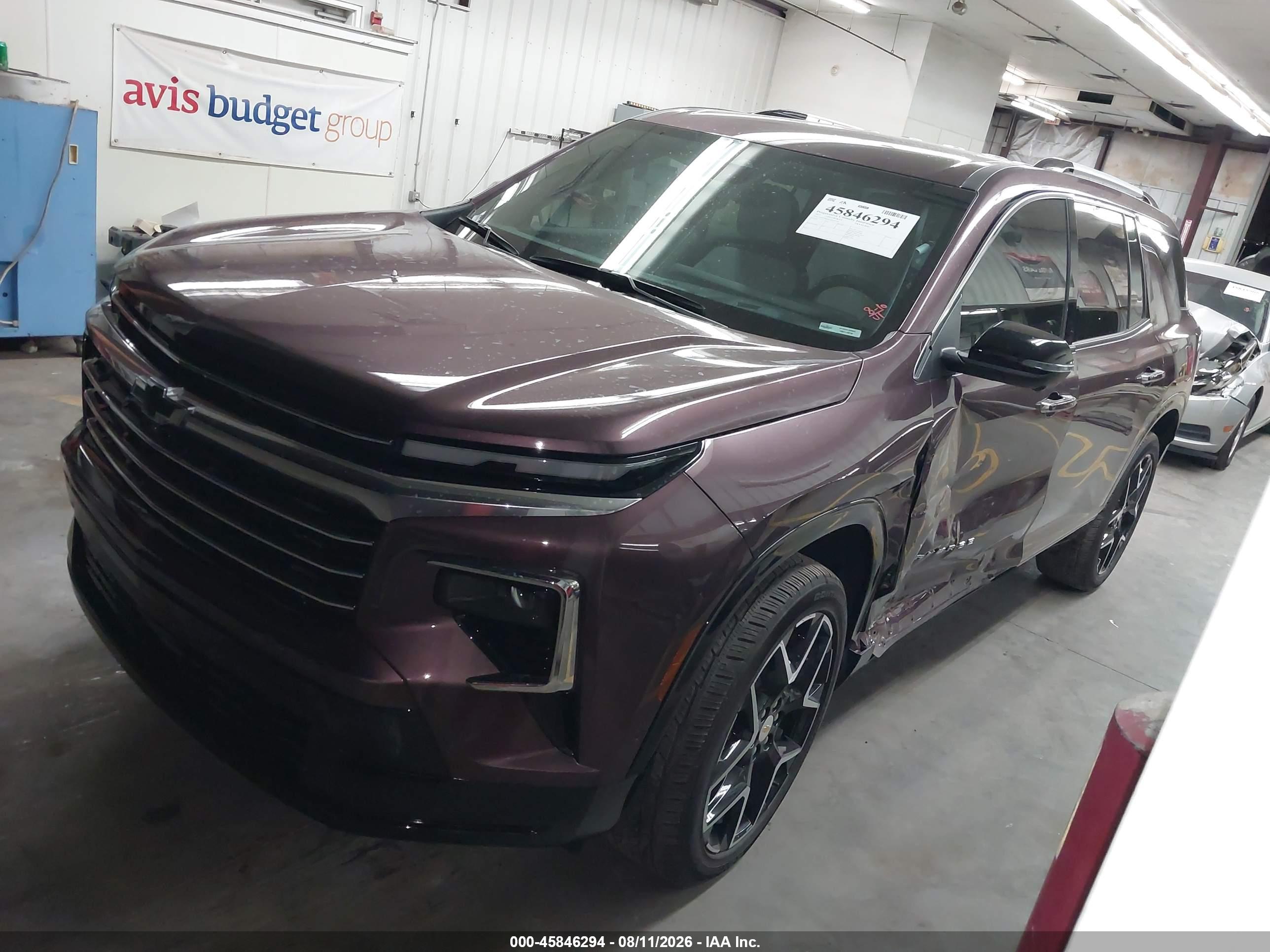 2025 CHEVROLET TRAVERSE FWD HIGH COUNTRY — I2