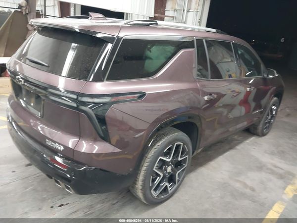 2025 CHEVROLET TRAVERSE FWD HIGH COUNTRY — I4