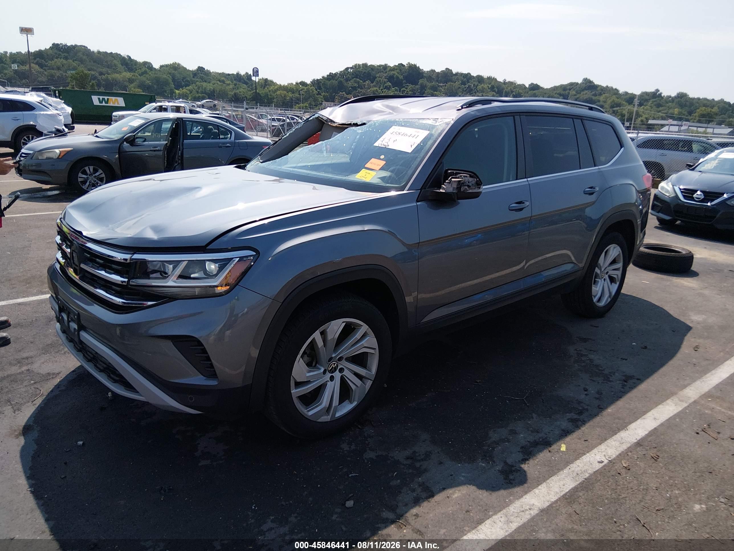 2021 VOLKSWAGEN ATLAS 3.6L V6 SE W/TECHNOLOGY — I2