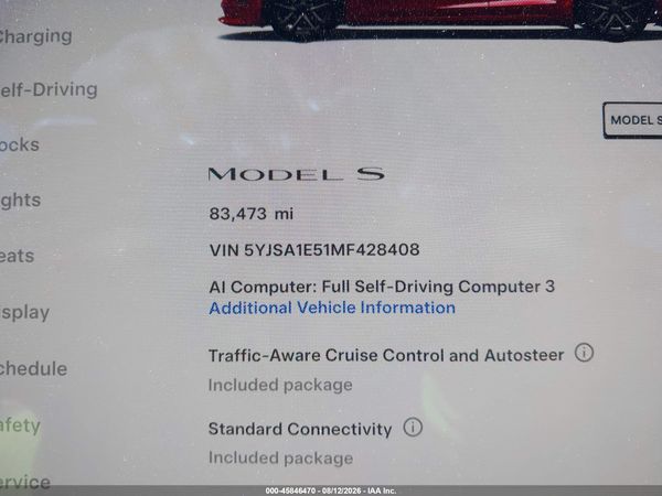 2021 TESLA MODEL S