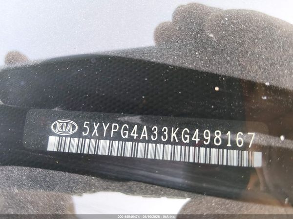 2019 KIA SORENTO 2.4L L