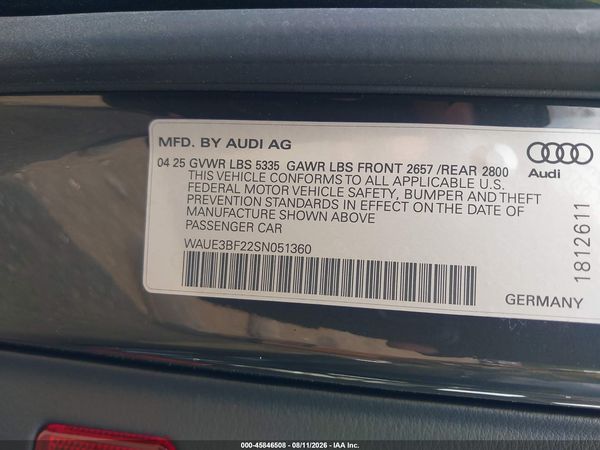 2025 AUDI A6