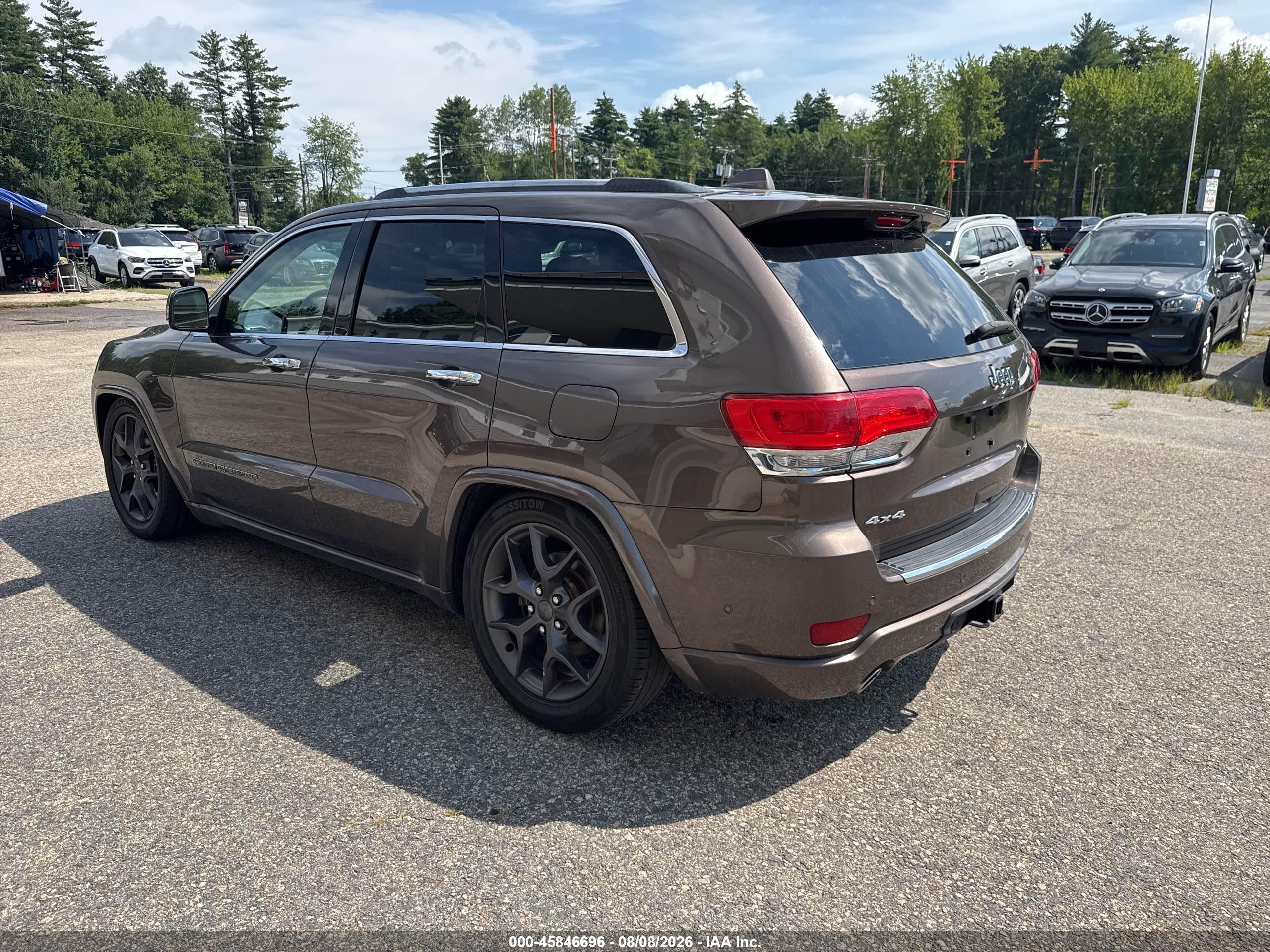 2017 JEEP GRAND CHEROKEE OVERLAND
