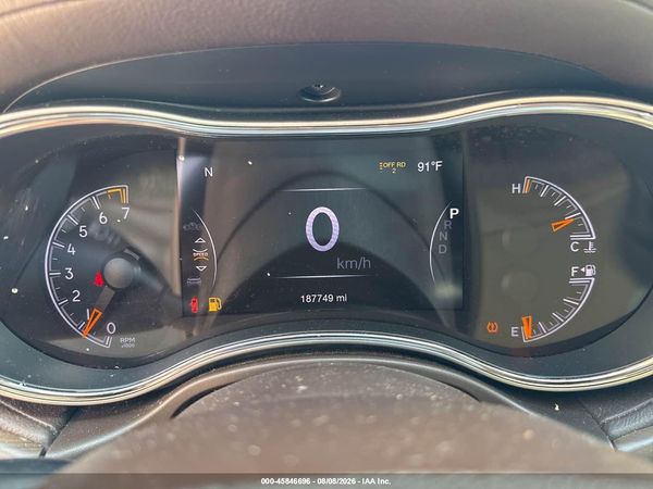 2017 JEEP GRAND CHEROKEE OVERLAND