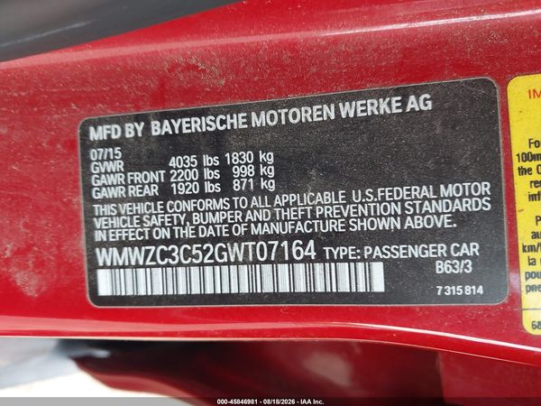 2016 MINI COUNTRYMAN COOPER S