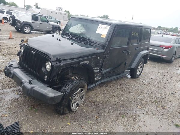 2018 JEEP WRANGLER JK UNLIMITED SPORT 4X4