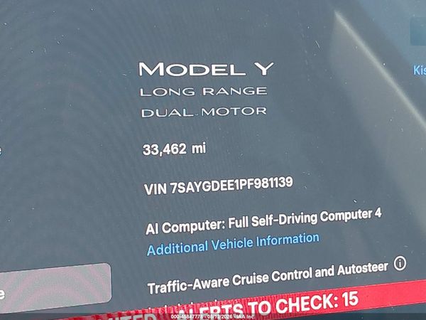 2023 TESLA MODEL Y