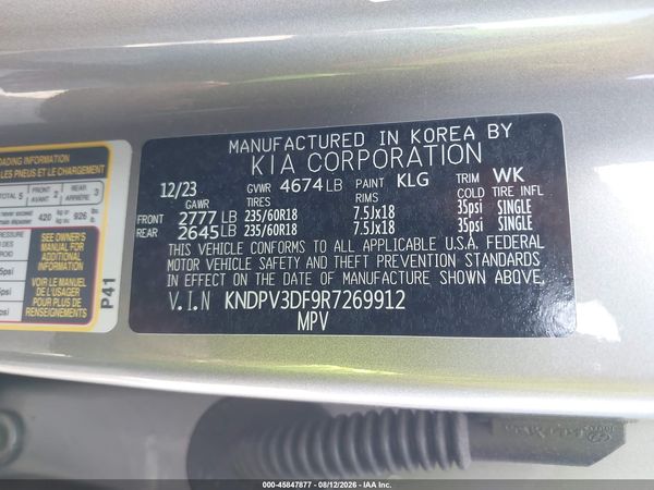 2024 KIA SPORTAGE EX