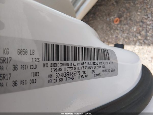 2017 DODGE GRAND CARAVAN SE PLUS
