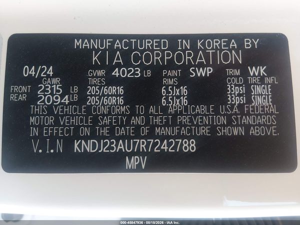 2024 KIA SOUL LX