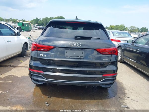 2019 AUDI Q3 2.0T S LINE PREMIUM