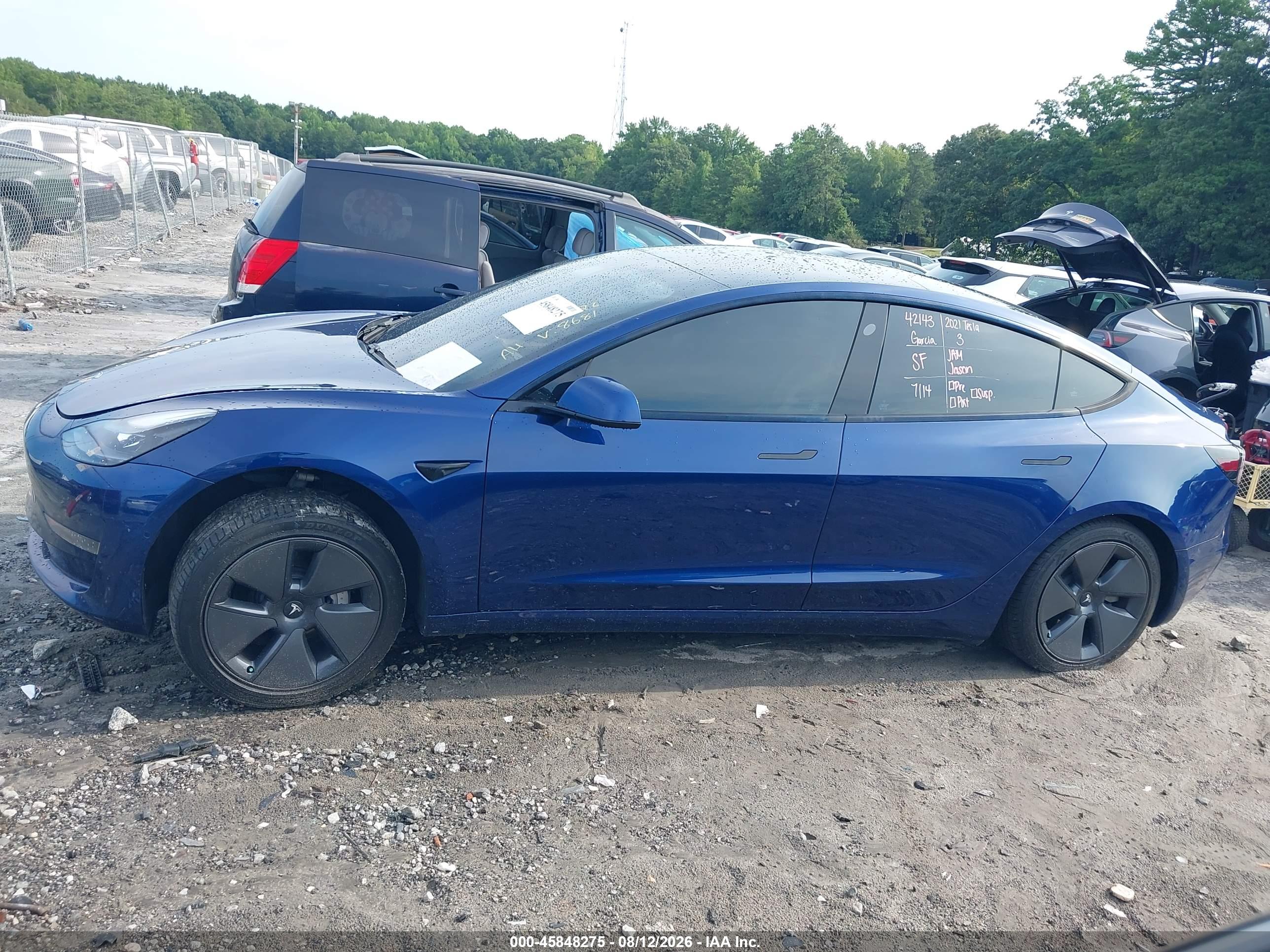 2021 TESLA MODEL 3